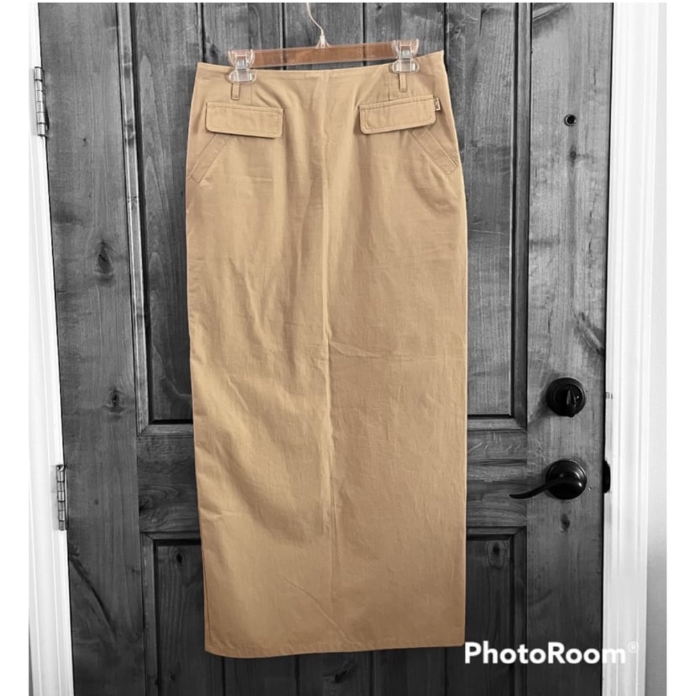Vintage Moschino Khaki Skirt - Picture 6 of 6